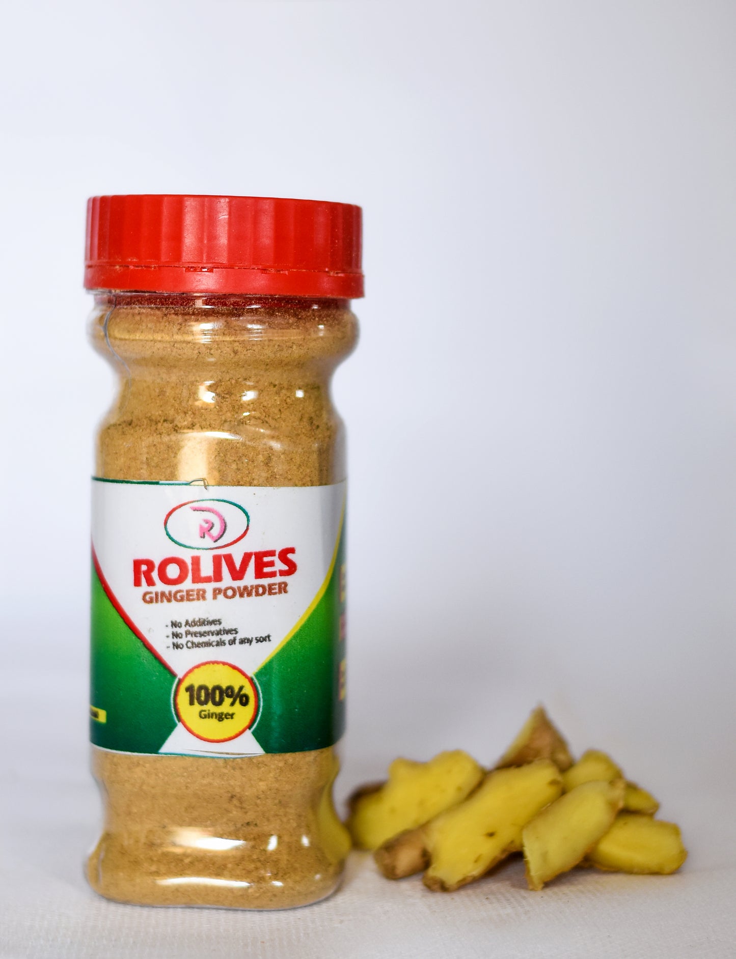 Pure Ginger Powder (Small jar) - 100g